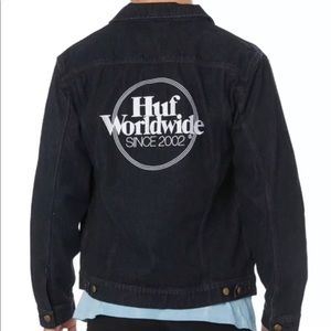 HUF Issue Denim Jacket Black HUF Worldwide 2002